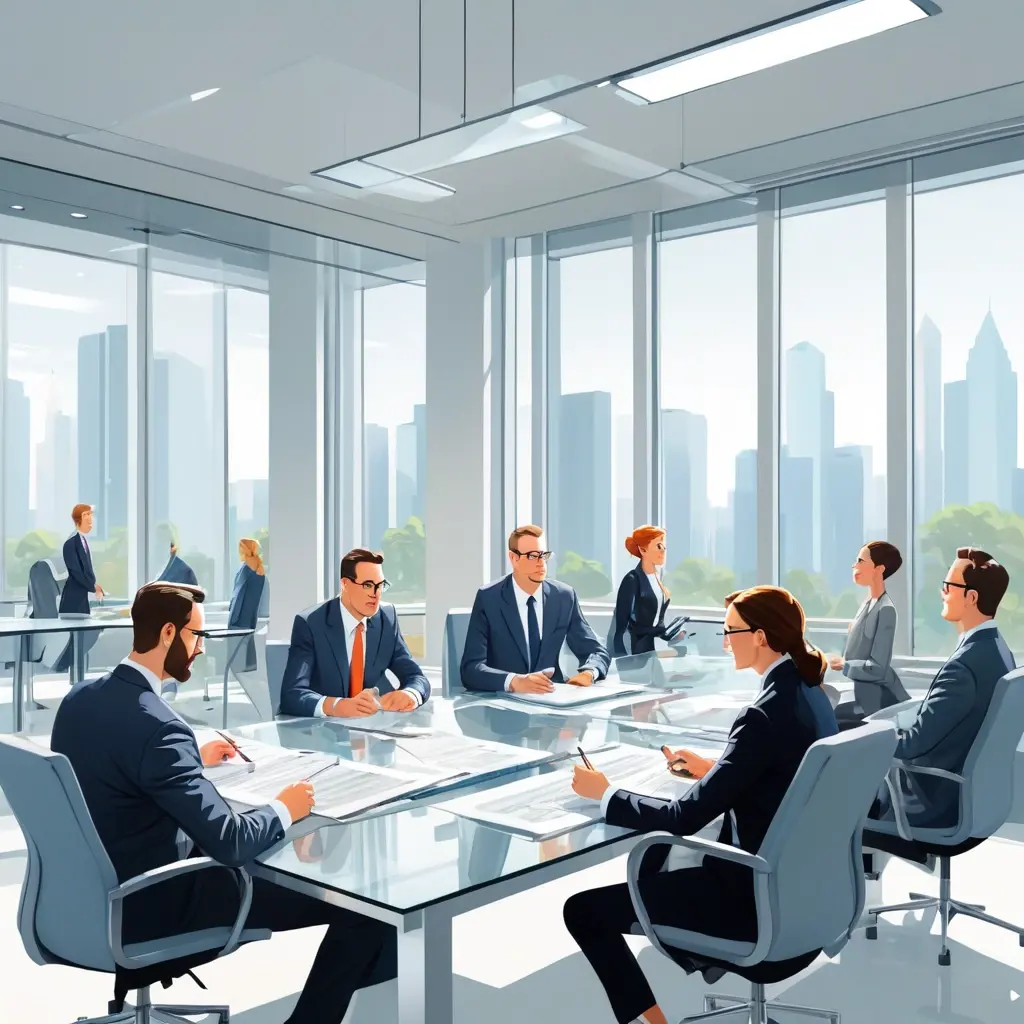 Frustrated businessman dealing with complex licensing documents